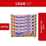 Lagie Coklat Kacang Tanah Peanut Pie 6pcs x 30gr