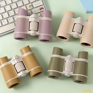 Lidu12 Portable Kids Binoculars Plastic Colorful Binoculars 4x30 Lens Kids Binoculars Enjoy Adventur