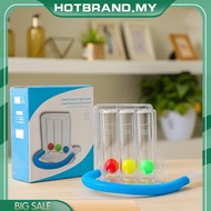 [Hotbrand.my] 3 Balls Breath Measurement System Washable Lung Function Breathing Exerciser Soft  Fal
