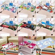 BELLA | MEJABELAJAR LIPAT PORTABLE SANRIO LABUBU KARAKTER ANAK | MEJA PORTABLE LAPTOP DISNEY DORAEMO