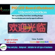 P10 Led Display Signboard/Running Board(OUTDOOR) [133(L) CM × 53(H) CM × 9(W) CM]
