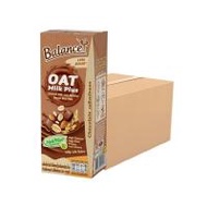4care Balance Oat Milk Plus รสช็อกโกแลต (180 ml x 36 กล่อง) นมโอ๊ต ผสมน้ำนมอัลมอนด์และน้ำนมข้าวกล้อง