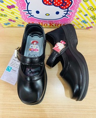 รองเท้านักเรียน Hello Kitty แบบคลิปล็อค