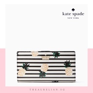 Kate Spade Cameron Street Pineapples Stacy Wallet【new with defect】