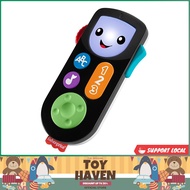 [sgstock] Fisher-Price Laugh & Learn Stream & Learn Remote, Electronic Pretend TV Remote Toy with Li