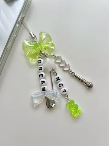 Green NCT DREAM PhoneLightstick Charm KPOP
