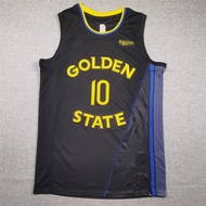 New embroidered jersey2025Warriors Basketball Jersey Vest10No. Butler Black Announcement Edition New