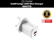 Mazer GanPrestige 35W GaN Charger With Travel Pin PD Fast Charger For iPhone/Samsung/Oppo/Vivo