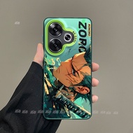 POCO F6 Casing POCO F6 Pro Casing Shockproof Case Anime One Piece Luffy Zoro Matte Hard Phone Case A