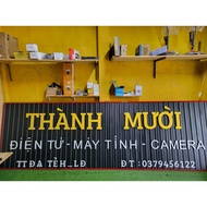 Processing and cutting aluminum mica letters, box letters, light letters, led lights, embossed lette