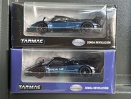 1/64 Tarmac Works Pagani Zonda R  + 1/64 Tarmac Works Pagani Zonda Revolution 模型車