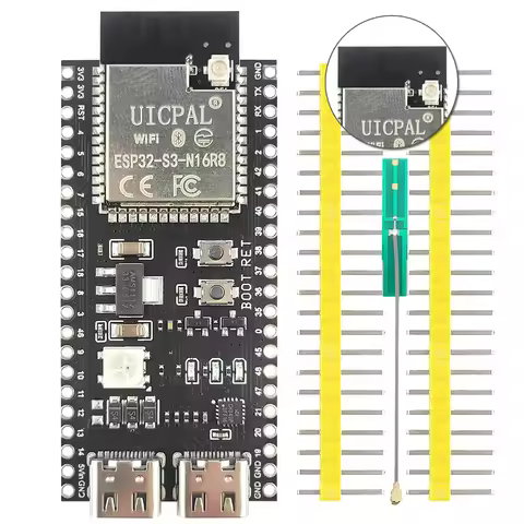 ESP32 S3 Development Board with 2.4G Wifi BT Module for AI Internet of Thing ESP32-S3 8M PSRAM N16R8