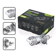 Luminos MP3 Mini H4 Hi-Lo 30 Watt Projector Motorcycle Main Led Light