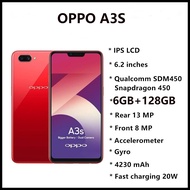 OPPO A3s （6GB/128GB） TIPTOP CONDITION ORIGINAL HANDPHONE - MURAH |-LIKE NEW