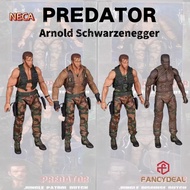 NECA Predator Arnold Schwarzenegger as Dutch PVC Action Figure Collectible Toy