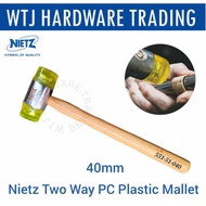 Nietz 40mm Two Way PC Plastic Mallet / Pc Plastic Hammer