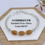 925 Sterling Silver*Bangle Love Love Love Bracelet (925 Silver Bangle) 925 Silver Bracelet (Turkish)