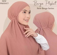 HIJAB INSTANT BERGO PLISKET LIDI/ KERUNDUNG INSTANT BERGO PLISKET TERKEREN- RA Bazar