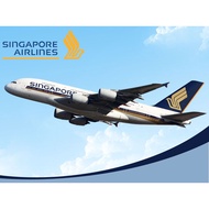 AIRBUS A380-800 Singapore Airlines Commercial Airplane Paper Model