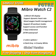 FGTRE Mibro Watch C2 1.69 inch HD Screen 24H Heart Rate Monitoring 20 Sports Modes 2ATM Waterproof S