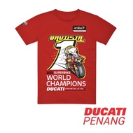 Ducati T-shirt Bautista 2022 WorldSBK Champion Aruba official