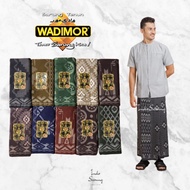 Sarung Wadimor Motif Bali Hitam Warna Kain Sarung Pria Tenun