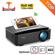 BYINTEK  Full HD Projector 1080P WiFi LED Video Proyector K25 Home Theater Projector Android TV 4K Projector Movie Cinem