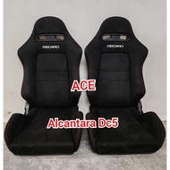 Dc5 Recaro Sports Bucket Seat Alcantara Black Thailand Seat
