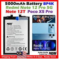 ORI NGS Brand 5000mAh Battery BP4K Compatible For Redmi Note 12 Pro 5G / Note 12T / Poco X5 Pro @ BP