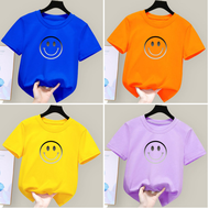 Kids Blouse Silky Round Neck Shirt Unisex Kids Tshirts Baju T Shirt Kanak Kanak Perempuan for Girl