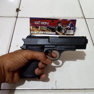 Mainan Pistol Peluru Bulat - Mainan Tembakan Peluru Plastik Bulat