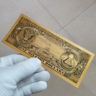 American Dollar Goddess of Liberty Gold Foil Crafts Million Face Value Fun Collection Non-Circulatin