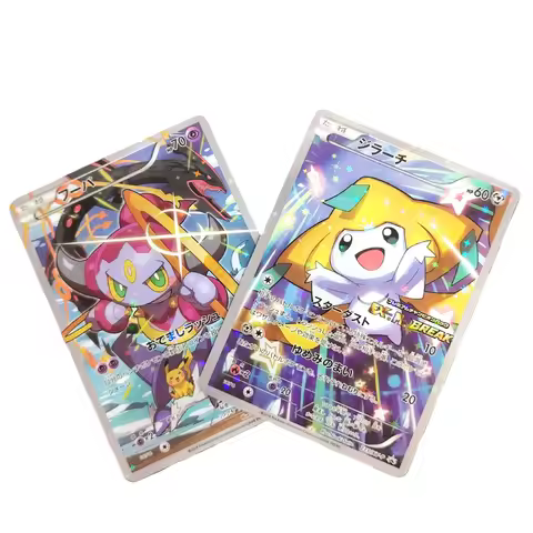 Proxy Pokemon Card Japanese Jirachi Hoopa 235/XY-P 155/XY-P Collection Game Card