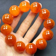 Blood Dragon Wood Bracelet Men's Fully Transparent Northeast Agarwood Pine Mingzi Amber Wood Wenwan 