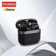ใหม่ HYUNDAI HY-T02 Pro In-Ear หูฟังบลูทูธไร้สายโทร.4หูฟังเล่นกีฬา HD หูฟังไฮไฟหูฟังพร้อมไมโครโฟน Xi
