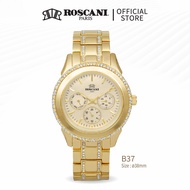 Roscani Danica B37 Bracelet Women Watch - Multifunction + WR 5ATM | Stainless Steel Watch | Analog W