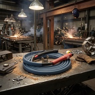 Electric Arc Cutting Torch Compatible Electric Arc Torch with Cable Tool Coiled Flexible for Welders