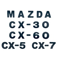 3D ô tô kim loại mui xe phía trước cốp sau tấm gắn logo sticker cho Mazda 2 3 5 6 8 CX5 cx7 CX3 cx8