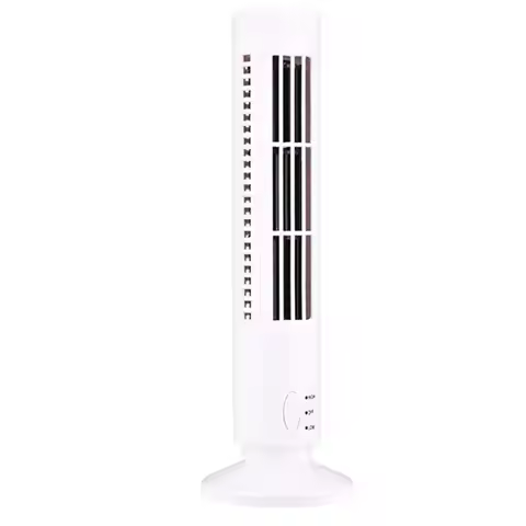 BBNV-New USB Tower Fan Bladeless Fan Tower Electric Fan Mini Vertical Air Conditioner, Bladeless Sta