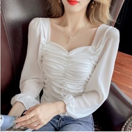 Eleanor RUCHED TOP IMPORT KS7892