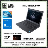 Nec VersaPro VK24LF Laptop / 15 inch Display / SSD / 4GB Ram / Intel Core i3 / Windows 10 Gaming Ref