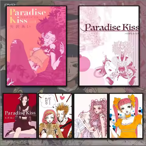 Anime P-Paradise kiss Poster HD Art Sticky Wall Waterproof Home Living Room Bedroom Bar Aesthetic De