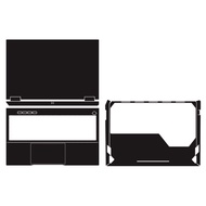 Pre-cut 1x Top+1x Around keyboard+1xBottom Skin Sticker Cover For 2025 ASUS TUF Gaming A16 FA608 FA6