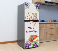 [HCM]Decal dán trang trí tủ lạnh - Ideal - Chất liệu cao cấp