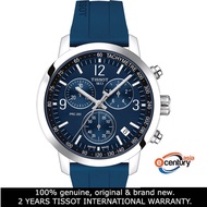 Tissot T114.417.17.047.00 Men's T-Sport PRC 200 Chronograph Blue Rubber Strap Watch