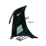 Plasticbag for fairings and fairings EXCITER 135 2011-2014... Glossy black 55P-F8312-00-P0, 55P-F831