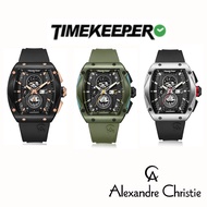 AC Alexandre Christie Male AC-6608 Chronograph Rubber Strap