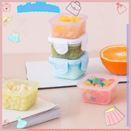 Bebettbom 2Pcs Sealed Fresh Box Wadah Freezer Makanan Plastik Kecil Kr