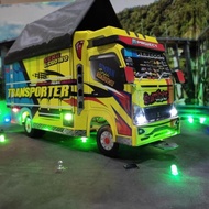 Jumbo Truk Kayu Truk Lampu Truk 42 Miniatur Truk Jumbo Uk 42 Oleng