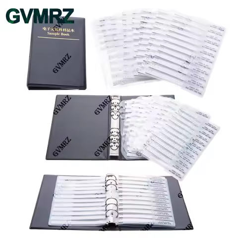 Capacitors Kit SMD Capacitor Sample Book 0201 0402 0603 0805 1206 Assortment Pack DIY